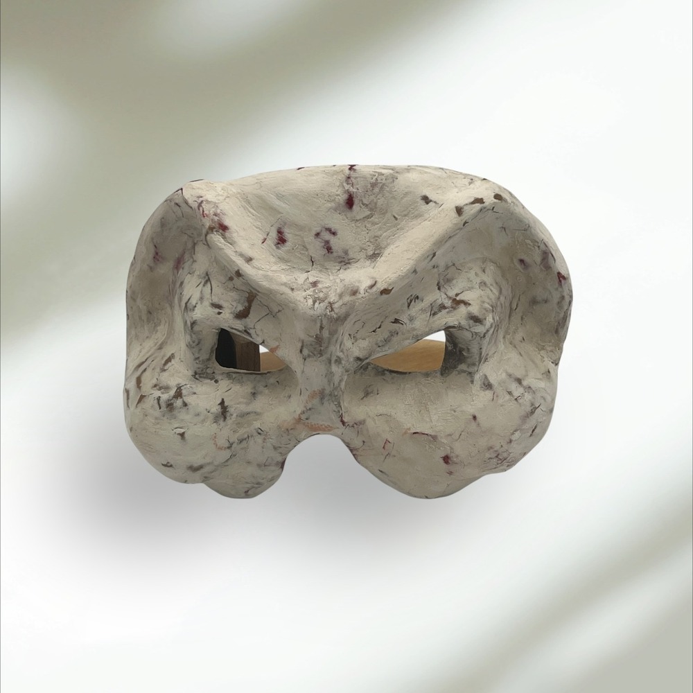 Artisan Crafted‎ Papier-mâché Mask Halloween Mardi Gras Wall Decor Theater